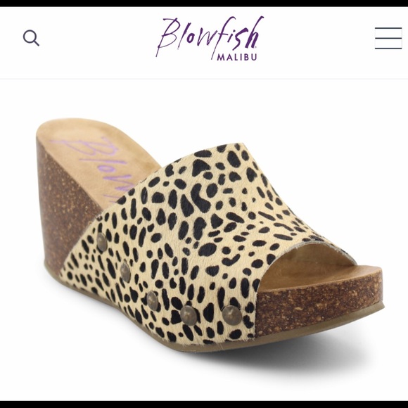 Leopard wedges - Picture 3 of 5